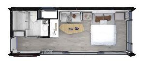 C-R308 28㎡ Prefab House - Image 2