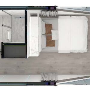 C-V309 31.4㎡ with Balcony Prefab House - Image 2